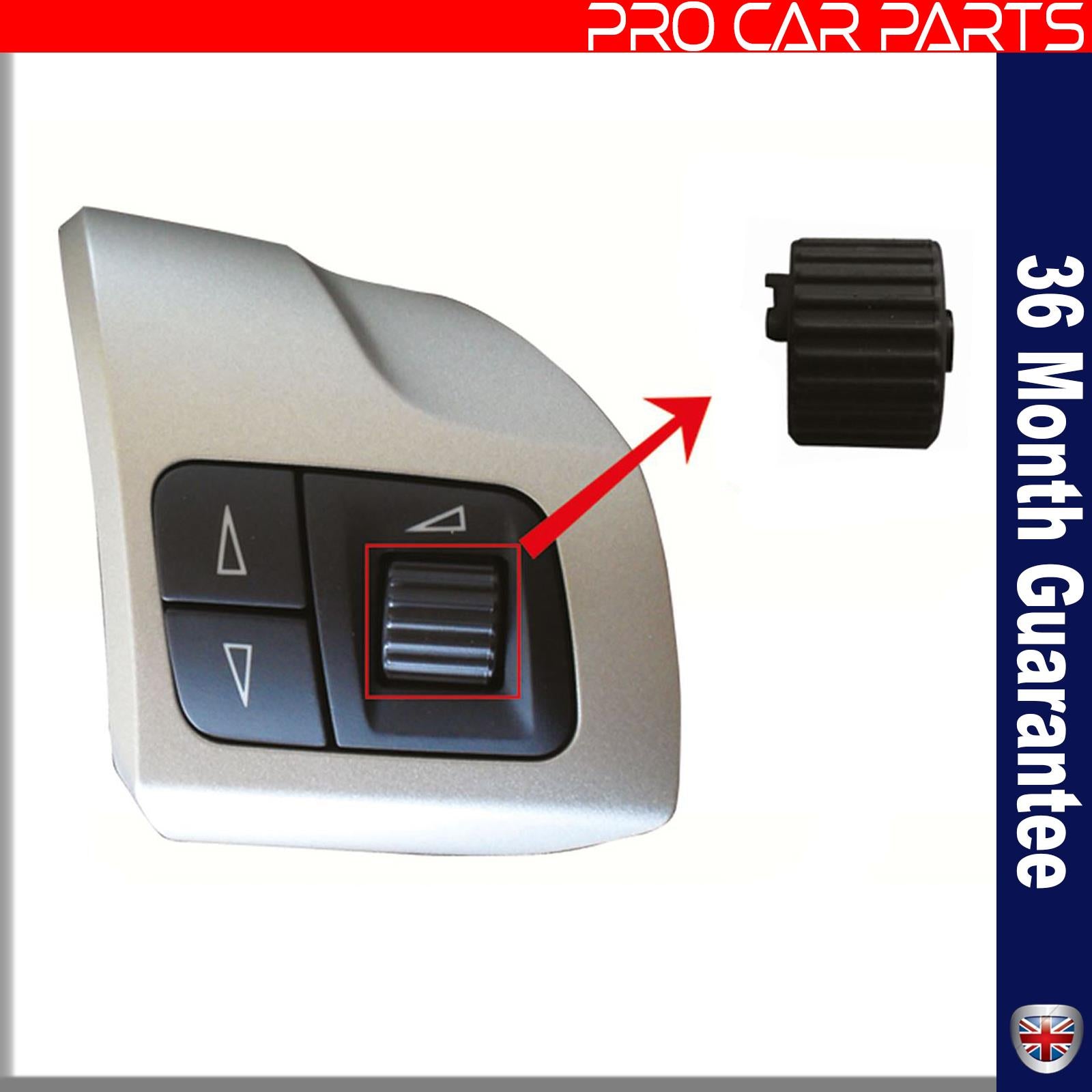 Radio Switch Controller Right & Left Side Vauxhall Opel Astra H 1612738
