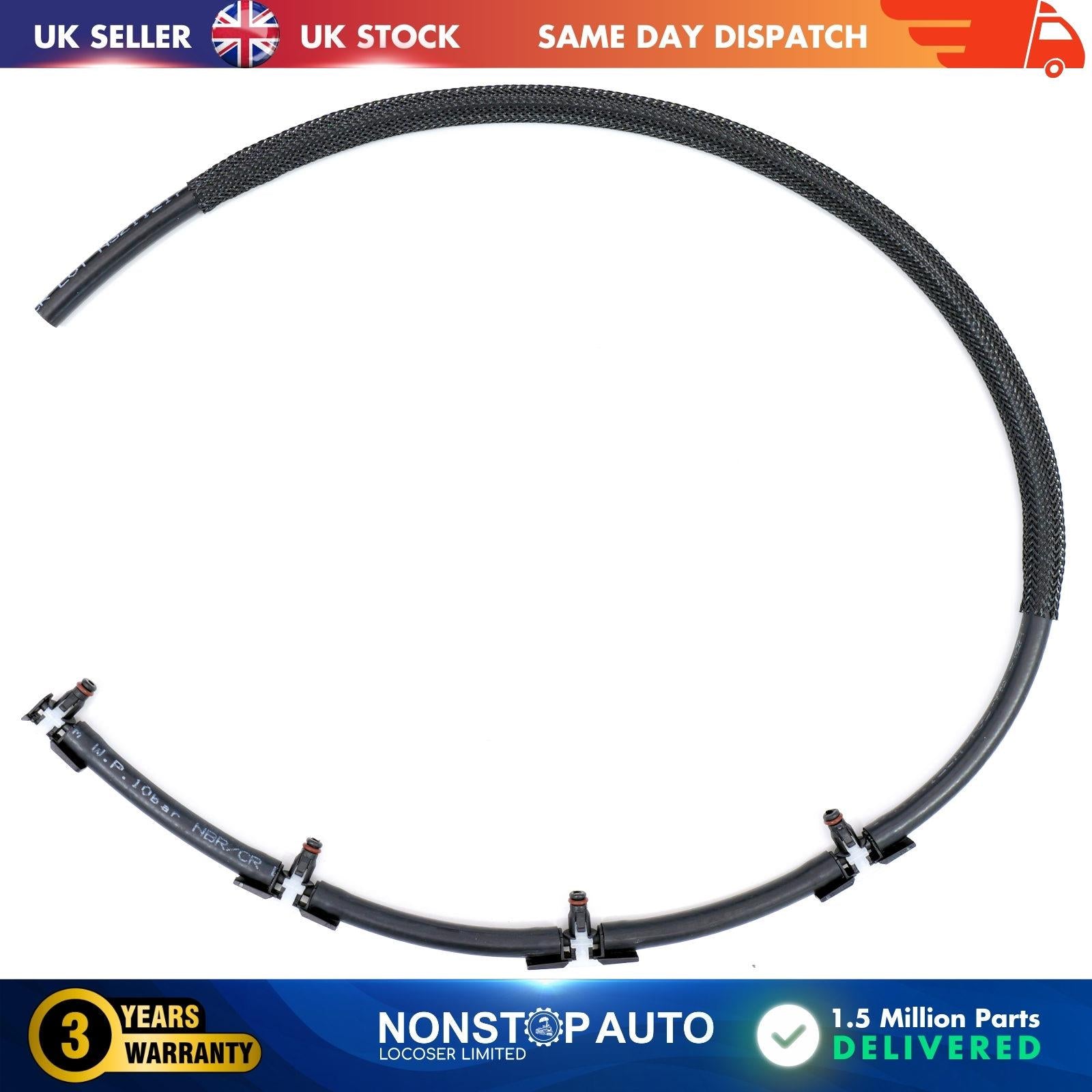 Fuel Injector Leak Off Pipe For BMW 1 2 3 4 5 Series X1 X3 13537823408