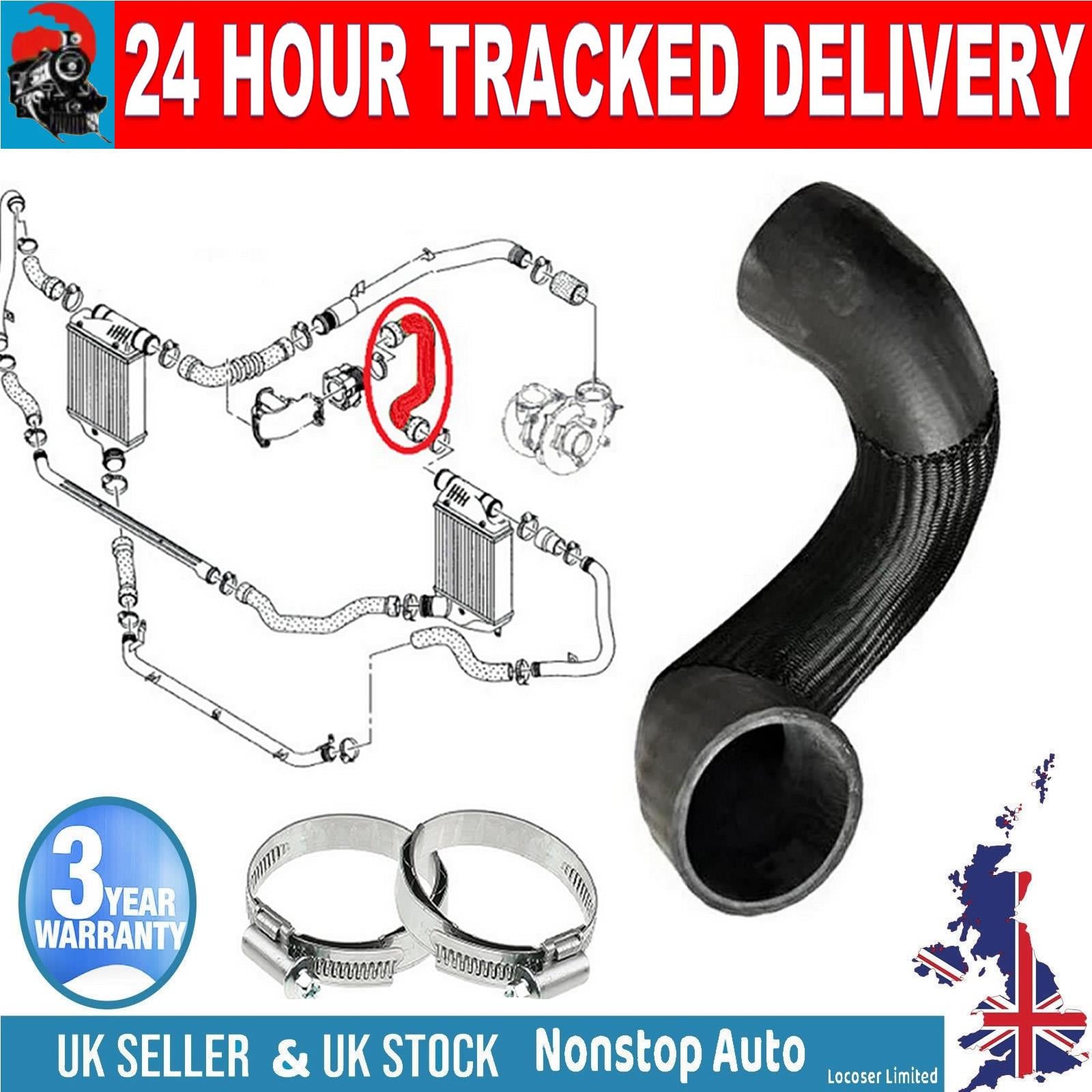 TURBO INTERCOOLER HOSE PIPE FOR AUDI A6 2.7 TDI 3.0 TDI A8 3.0 TDI   4F0145737K