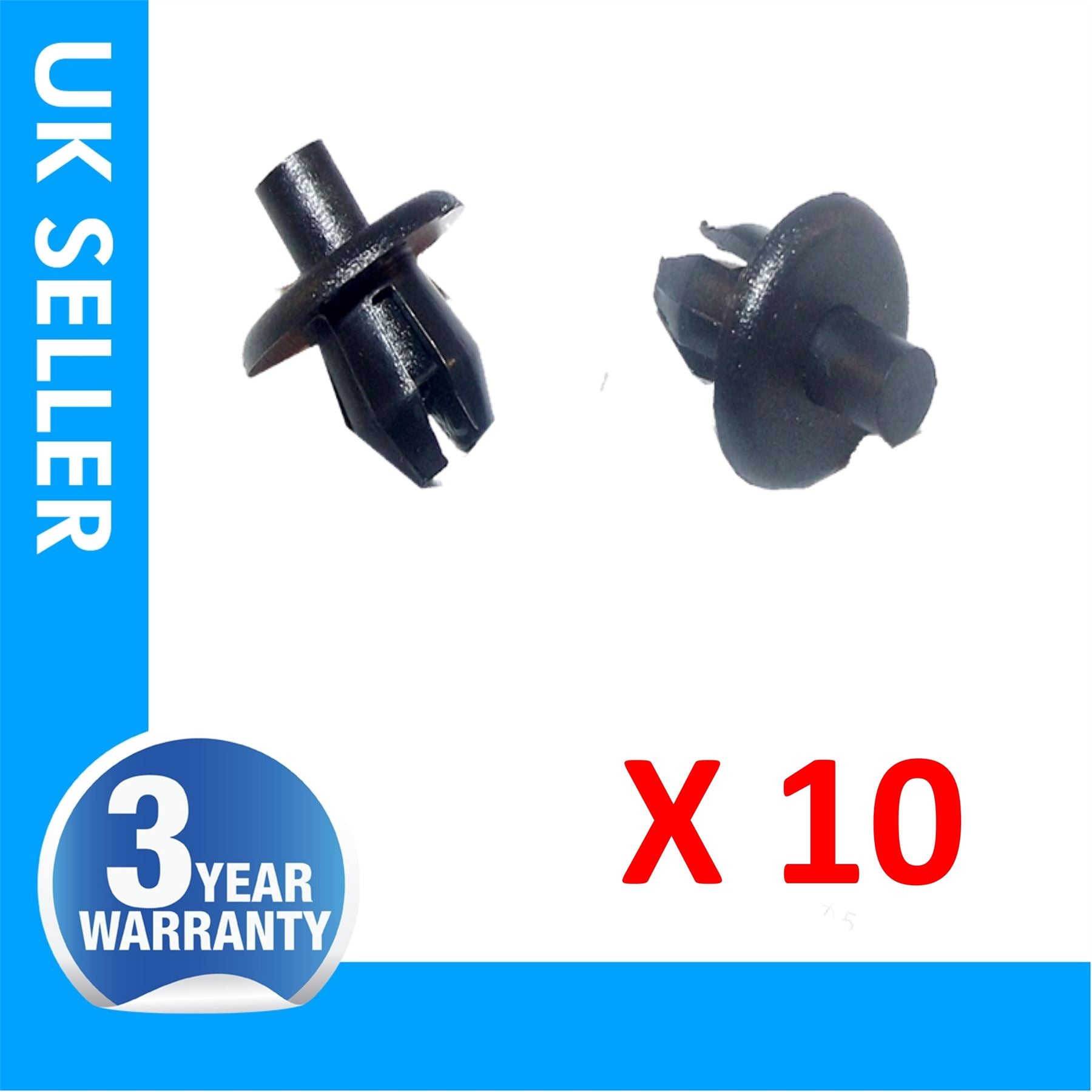 BMW wheel arch cover fasteners front grill bumper clips 312X10