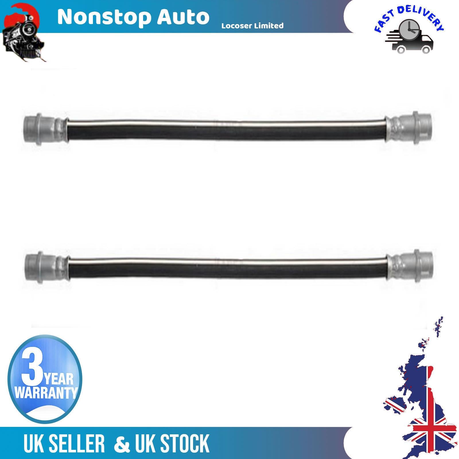 2X  Rear brake hose Pipe For MERCEDES  A Series W168 Vaneo1684280235