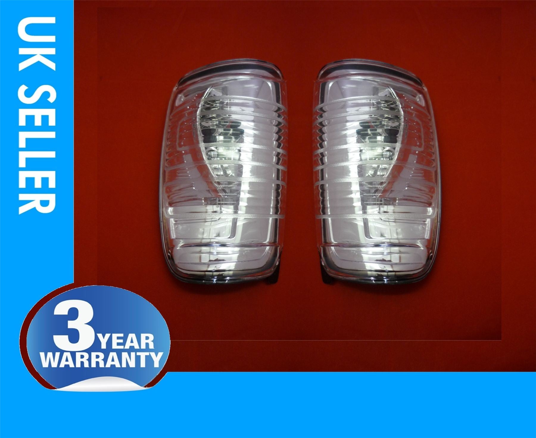 Ford Transit Custom wing mirror indicator light repeater white colour left&right