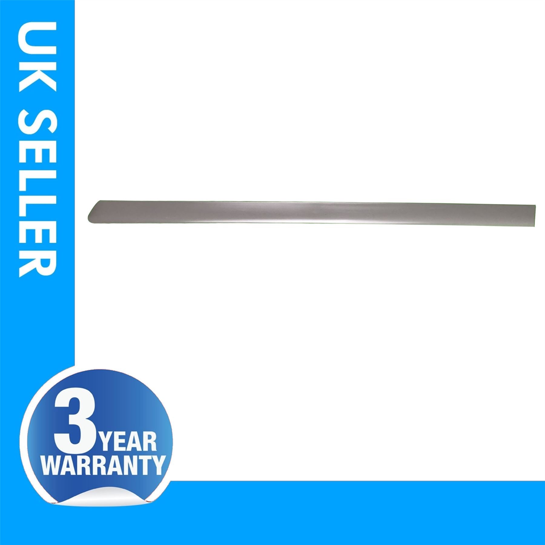 VOLKSWAGEN PASSAT REAR DOOR PANEL TRIM MOULDING STRAP PAINTABLE LEFT 3B0853753GGRU (1996-2005)