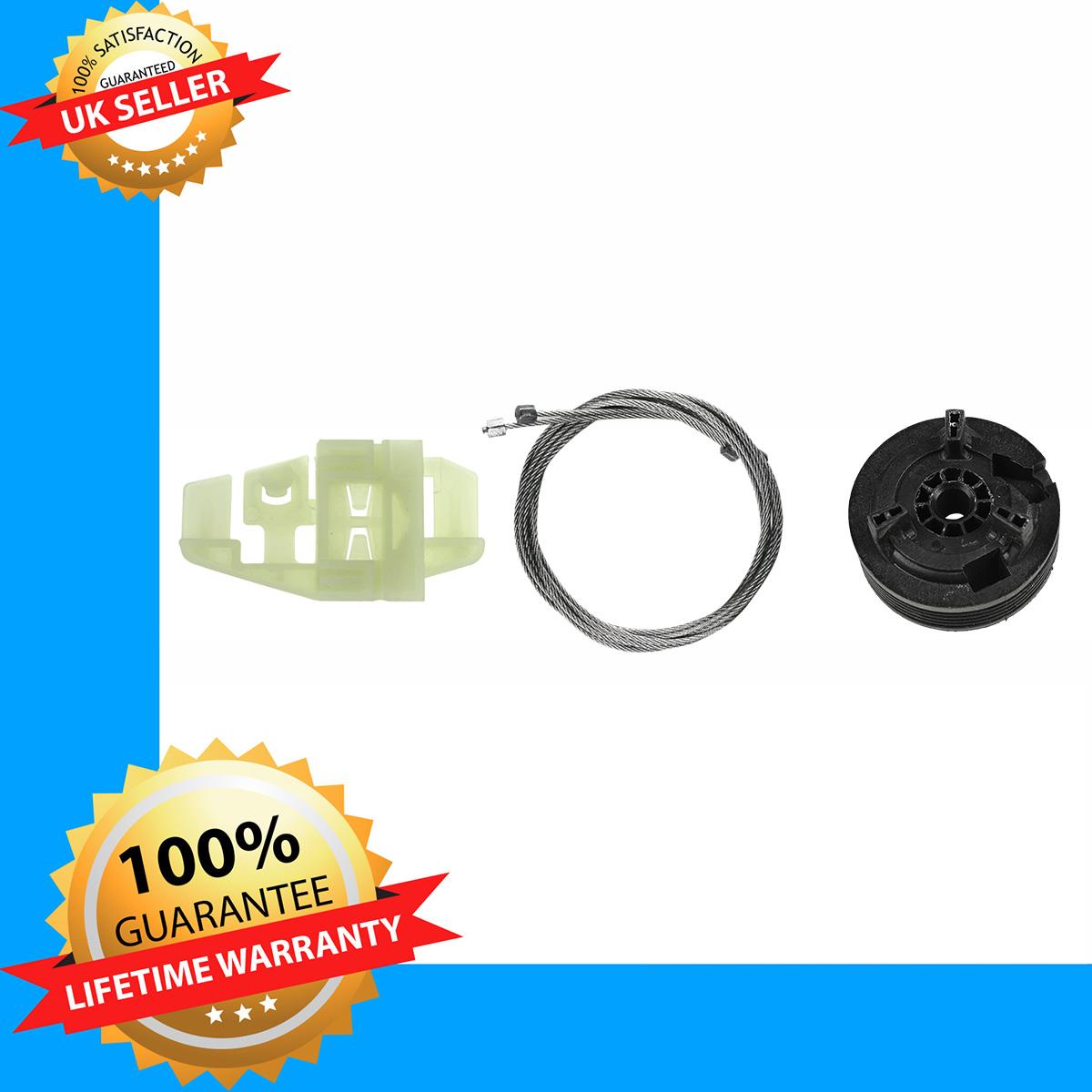 Fits CITROEN  C3 Window Regulator Repair Kit Rear Right Side