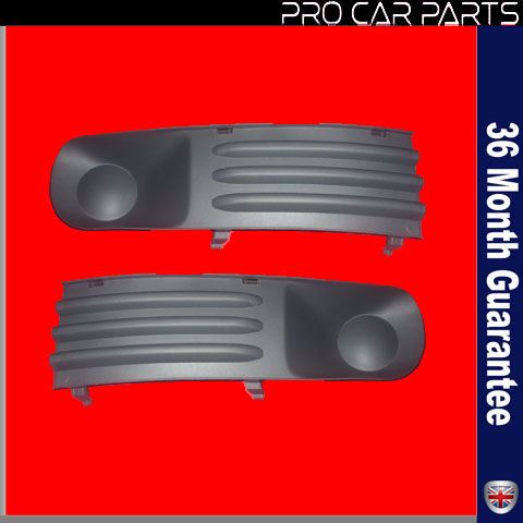 Front Bumper Fog Light Grill Panel Strip Left Right Fits VW Transporter T5