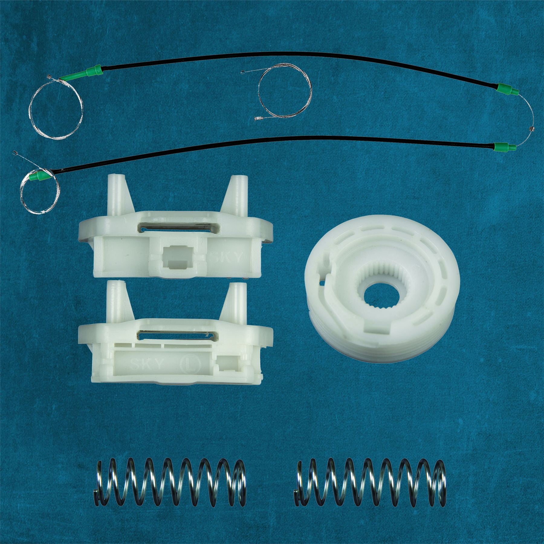 Fits FORD Focus Coupe Window Regulator Repair Kit Front Left Side