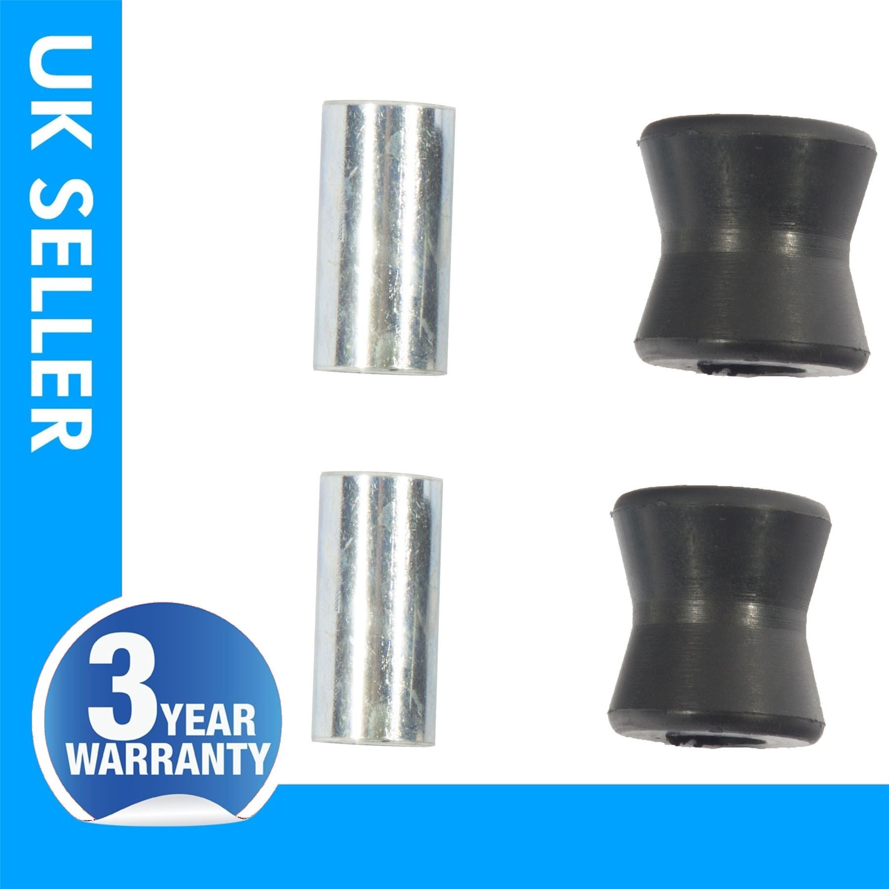 2X Shock Absorber Bottom Bush Rear Side FOR Fiat Doblo 1.3 Jtd 1.4 1.9 55171248