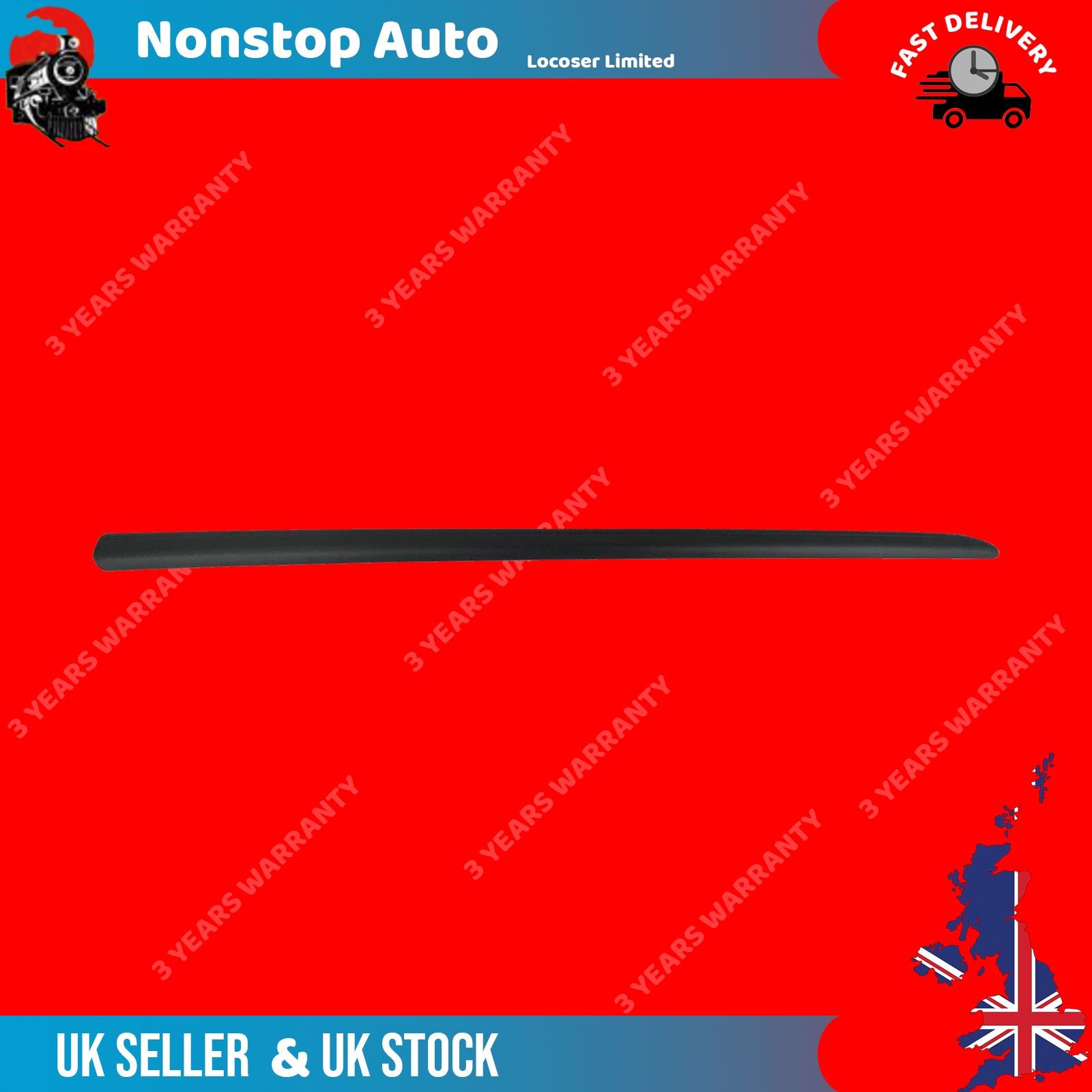 FRONT DOOR moulding PANEL TRIM STRAP RIGHT SIDE FITS FIAT GRANDE PUNTO 735410815