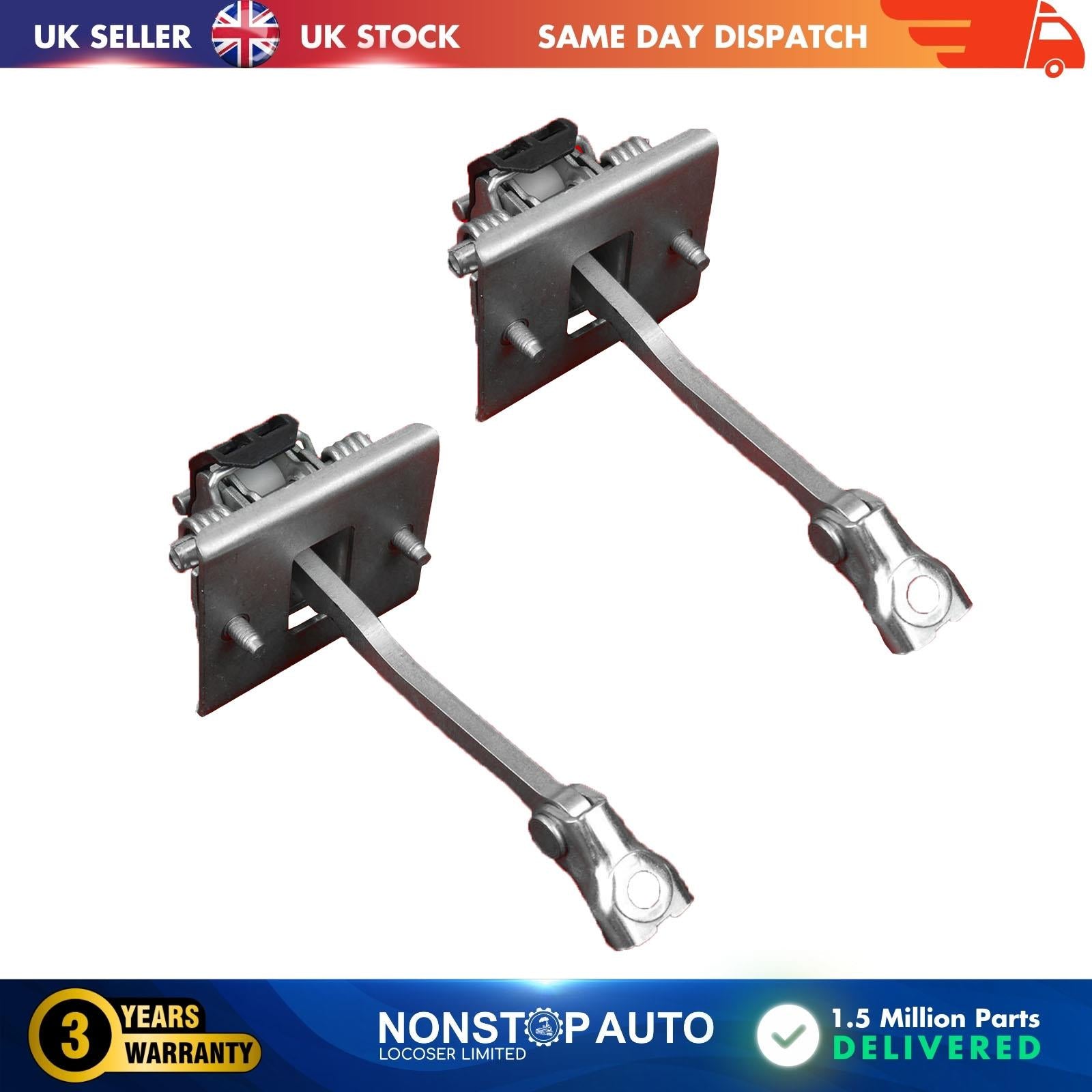 2 X Front Door Hinge Stop Check Strap Limitery Right and Left Side Fits CITROEN C4 II  DS4  DS DS4  9181R1