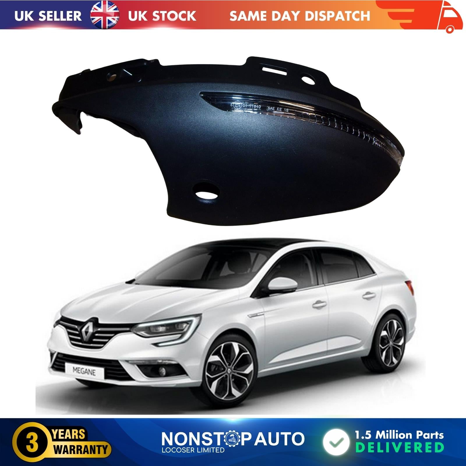 WING MIRROR INDICATOR LED LEFT SIDE FOR RENAULT Megane IV HB Clio V  963066605R