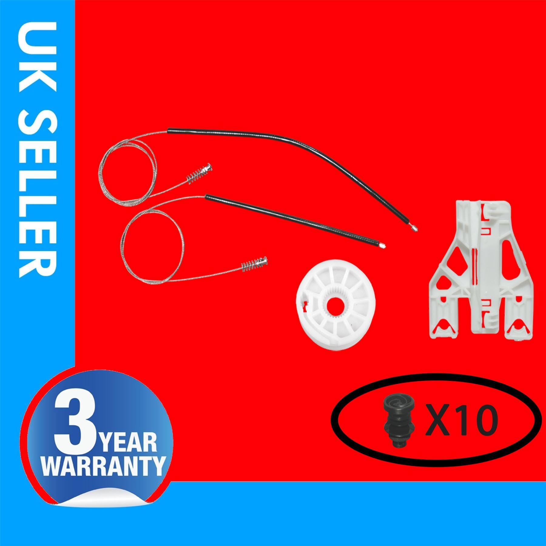 AUDI A4 Q5 WINDOW REGULATOR REPAIR KIT REAR LEFT HAND SIDE