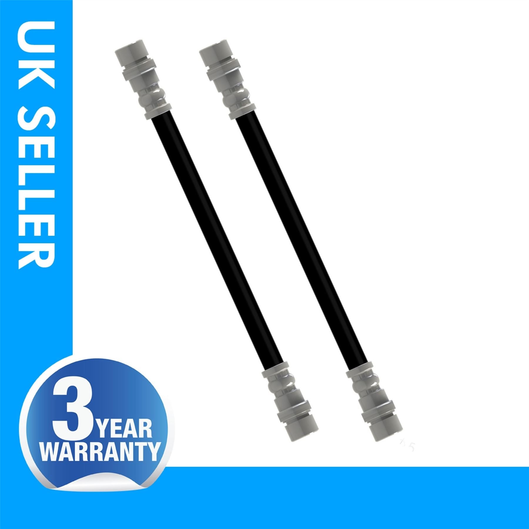2X Rear brake hose Pipe For TOYOTA Corolla 9094702809
