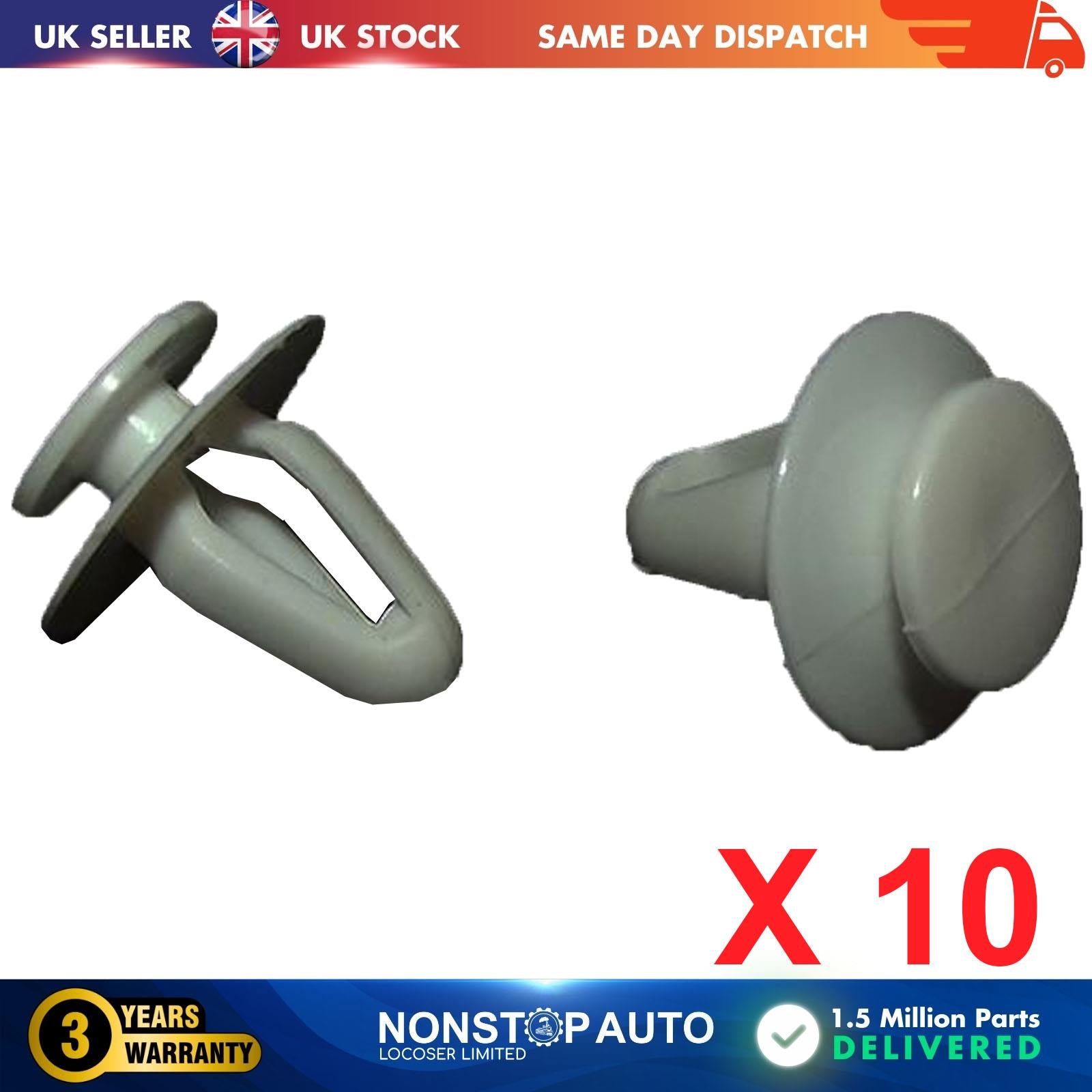 20X Door Panel Moulding Trim Card Clips For SUZUKI HYUNDAI