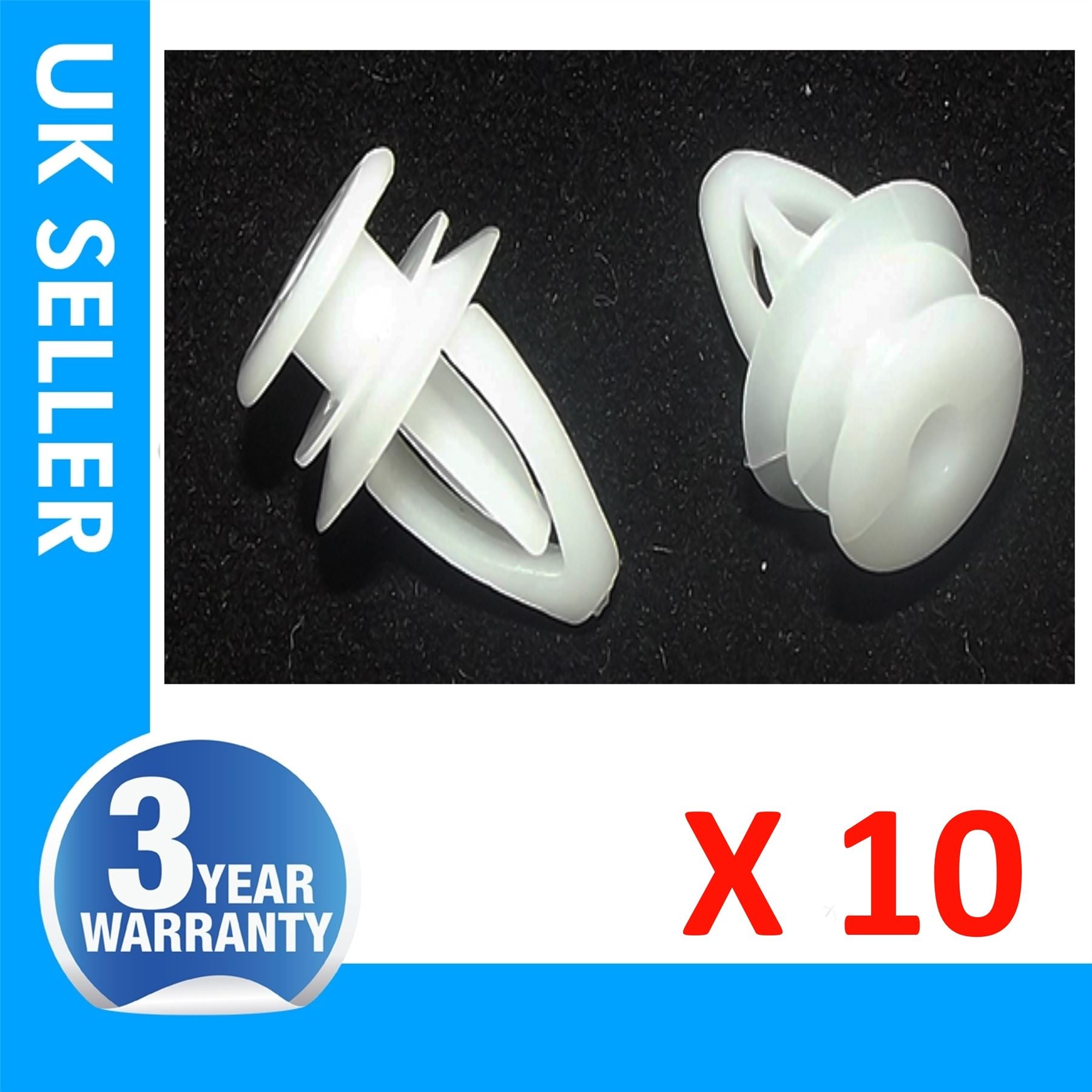 OPEL / VAUXHALL Corsa Astra wing mirror trim panel clips C40X10