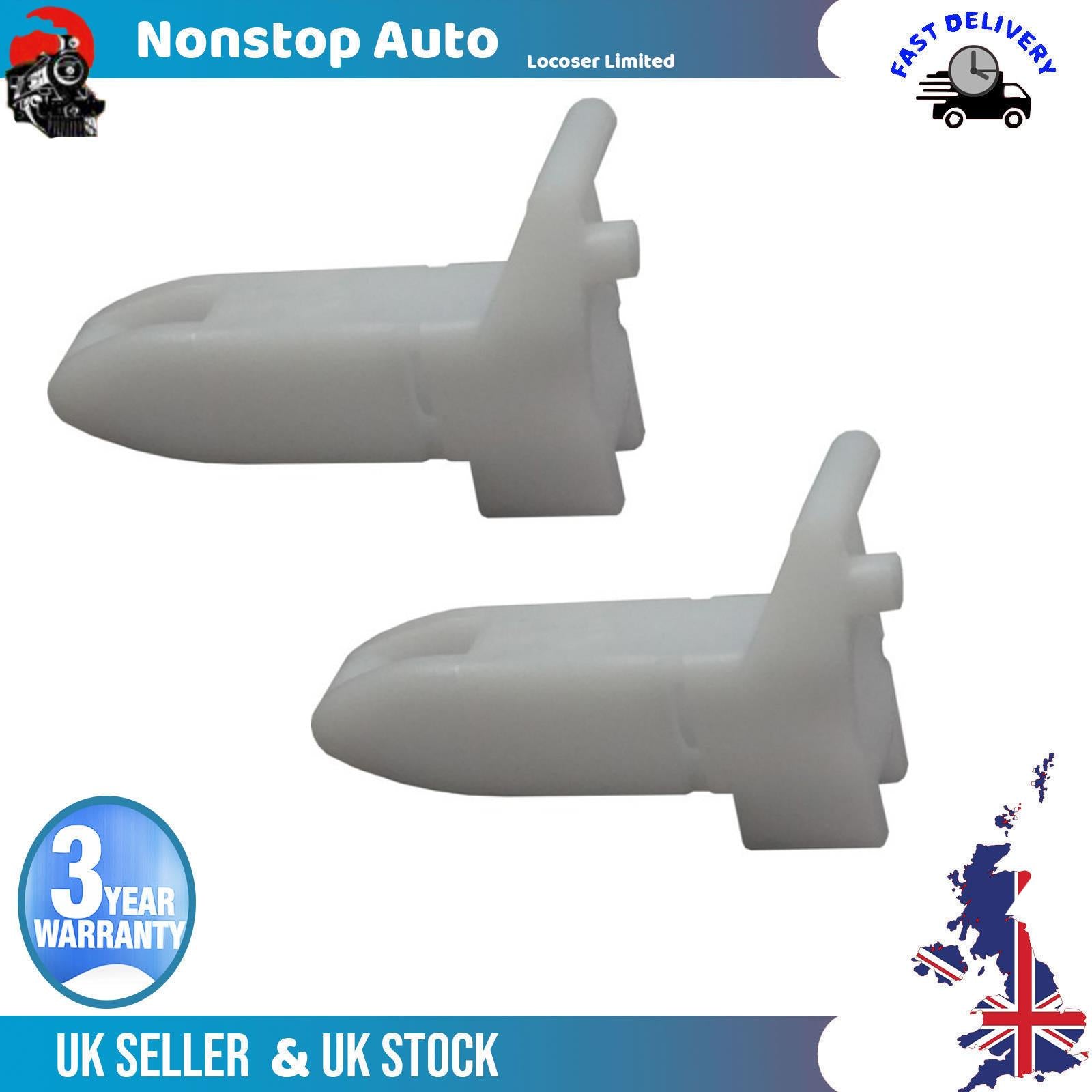 2X Clutch Cable Catch Latch Holder Clips For PEUGEOT 405