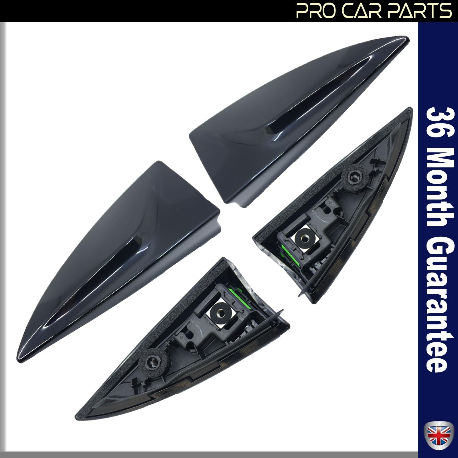2X Rear Tailgate Door Spoiler Trim Panel Left & Right Side RENAULTClio MK4